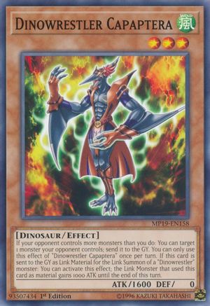 Dinowrestler Capaptera [MP19-EN158] Common - Yu-Gi-Oh! - Card Brawlers | Quebec | Canada |