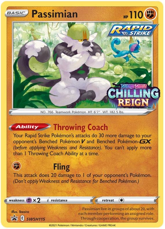 Passimian (SWSH115) [Sword & Shield: Black Star Promos] - Pokémon - Card Brawlers | Quebec | Canada |