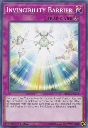 Invincibility Barrier [MP19-EN211] Common - Yu-Gi-Oh! - Card Brawlers | Quebec | Canada |