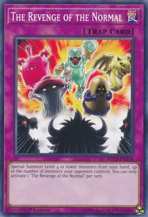 The Revenge of the Normal [MP19-EN214] Common