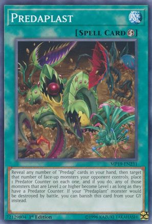 Predaplast [MP19-EN231] Common - Yu-Gi-Oh! - Card Brawlers | Quebec | Canada |