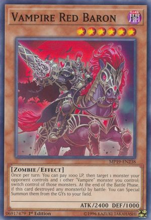 Vampire Red Baron [MP19-EN238] Common - Yu-Gi-Oh! - Card Brawlers | Quebec | Canada |