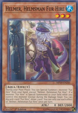 Helmer, Helmsman Fur Hire [MP19-EN246] Common - Yu-Gi-Oh! - Card Brawlers | Quebec | Canada |
