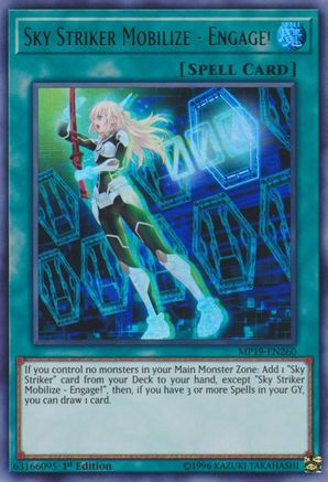Sky Striker Mobilize - Engage! [MP19-EN260] Ultra Rare - Yu-Gi-Oh! - Card Brawlers | Quebec | Canada |