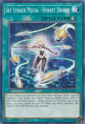 Sky Striker Mecha - Hornet Drones [MP19-EN263] Common - Yu-Gi-Oh! - Card Brawlers | Quebec | Canada |
