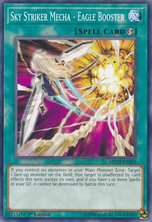 Sky Striker Mecha - Eagle Booster [MP19-EN265] Common - Yu-Gi-Oh! - Card Brawlers | Quebec | Canada |