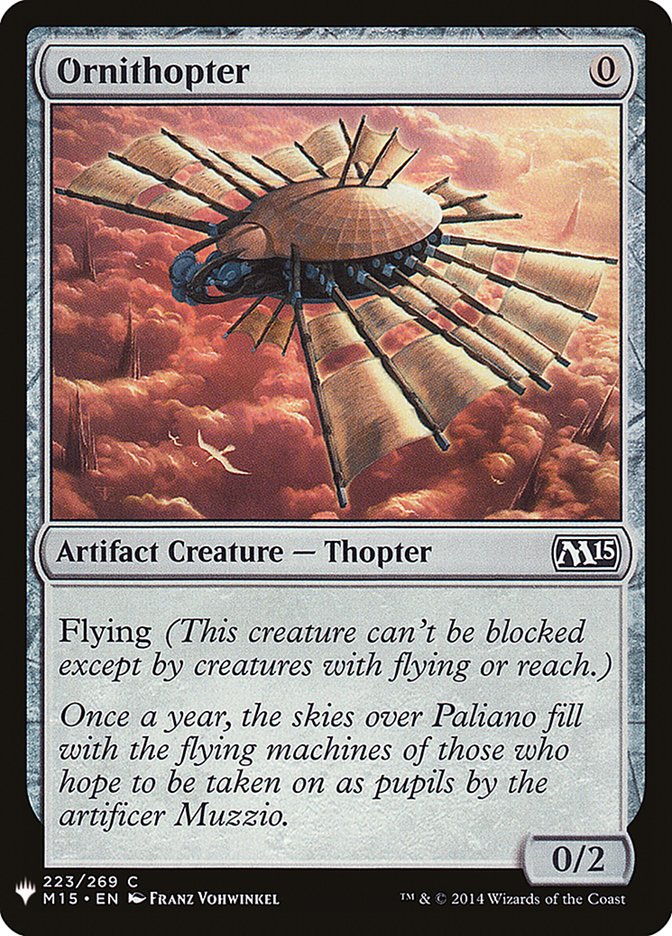Ornithopter [Mystery Booster] - Magic: The Gathering - Card Brawlers | Quebec | Canada |