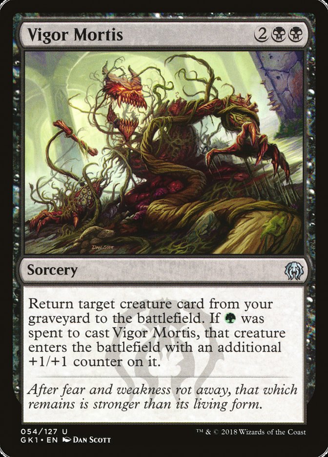 Vigor Mortis [Guilds of Ravnica Guild Kit] - Magic: The Gathering - Card Brawlers | Quebec | Canada |
