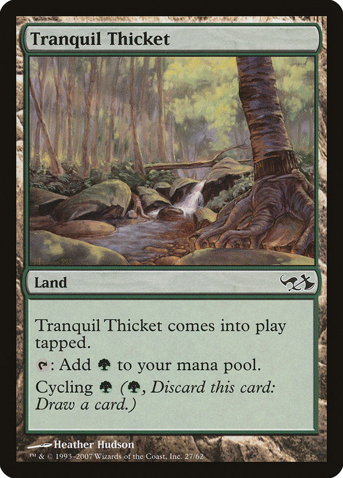 Tranquil Thicket [Duel Decks: Elves vs. Goblins] - Magic: The Gathering - Card Brawlers | Quebec | Canada |