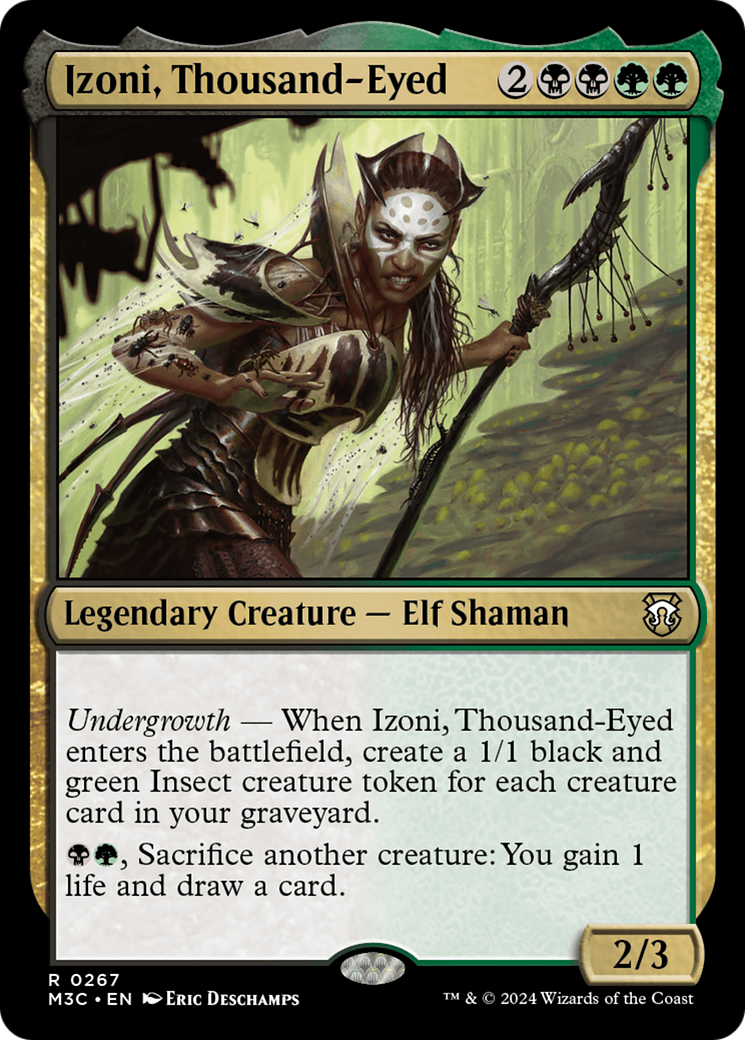Izoni, Thousand-Eyed (Ripple Foil) [Modern Horizons 3 Commander] - Magic: The Gathering - Card Brawlers | Quebec | Canada |
