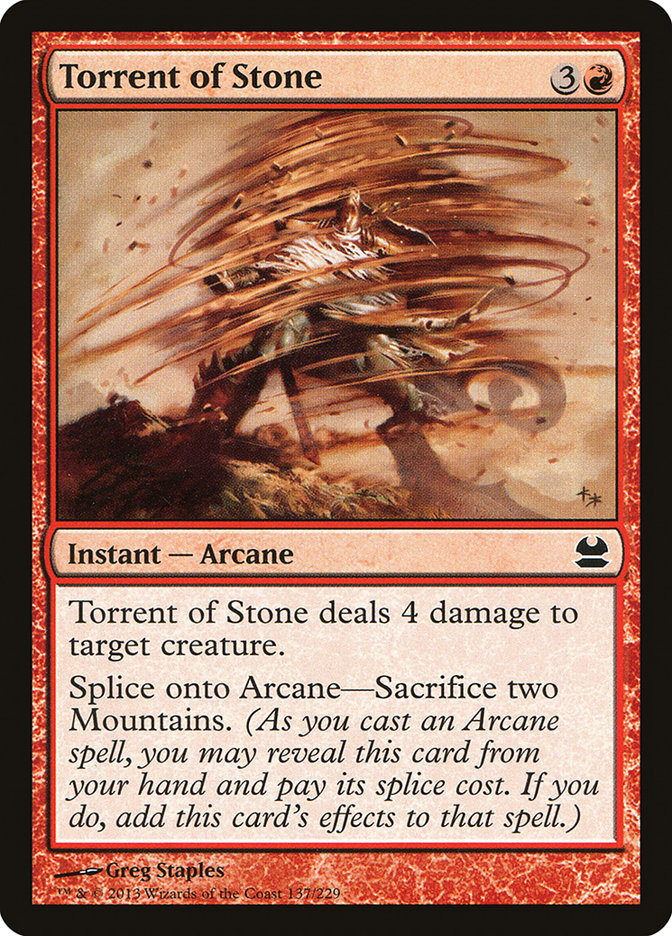Torrent of Stone [Modern Masters] - Magic: The Gathering - Card Brawlers | Quebec | Canada |