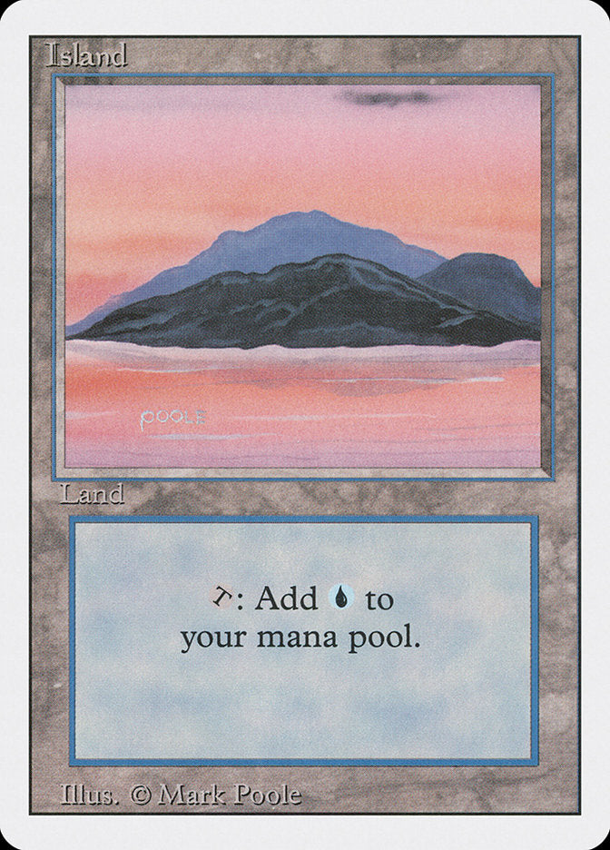 Island (Sunset / Signature on Left) [Revised Edition] - Magic: The Gathering - Card Brawlers | Quebec | Canada |