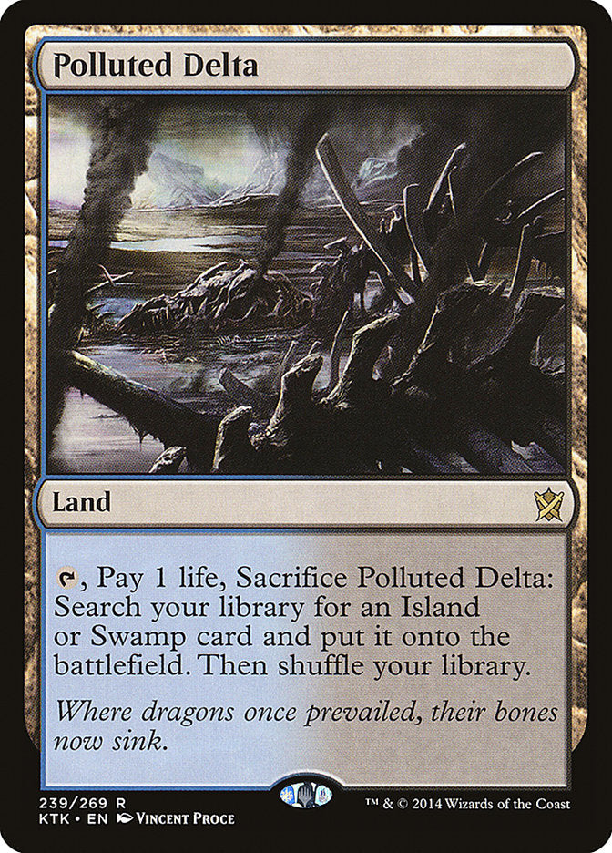 Polluted Delta [Khans of Tarkir] - Magic: The Gathering - Card Brawlers | Quebec | Canada |