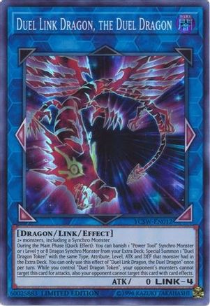 Duel Link Dragon, the Duel Dragon [YCSW-EN012] Super Rare - Yu-Gi-Oh! - Card Brawlers | Quebec | Canada |