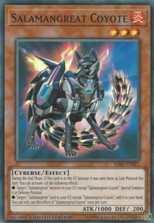 Salamangreat Coyote [RIRA-ENSE1] Super Rare - Yu-Gi-Oh! - Card Brawlers | Quebec | Canada |