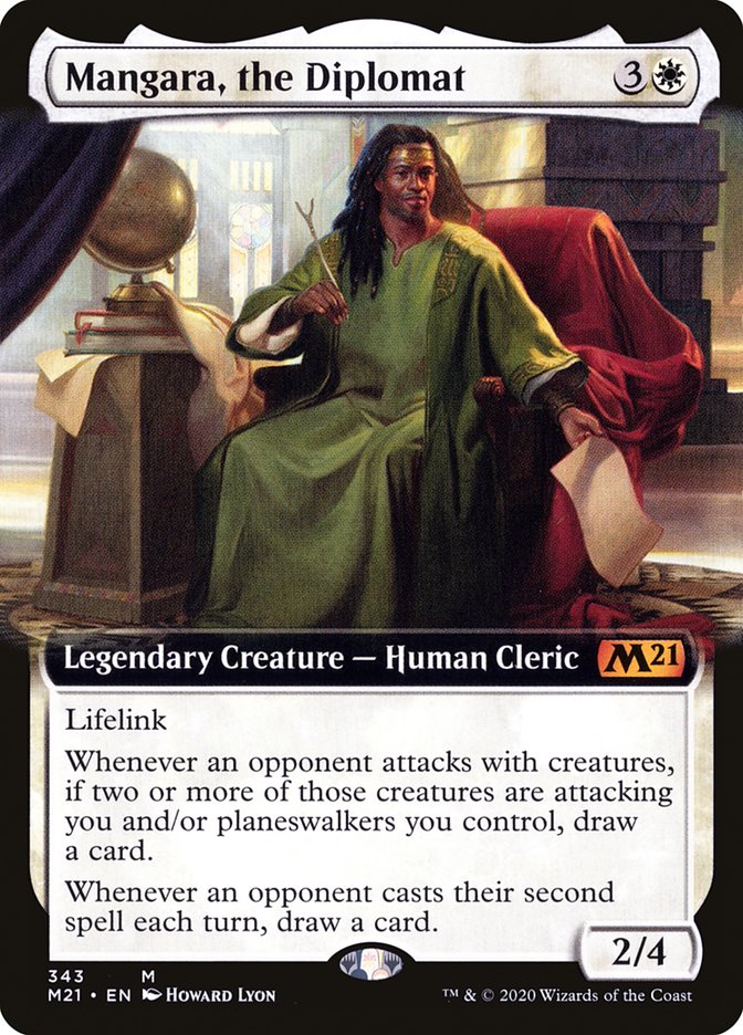Mangara, the Diplomat (Extended Art) [Core Set 2021] - Magic: The Gathering - Card Brawlers | Quebec | Canada |