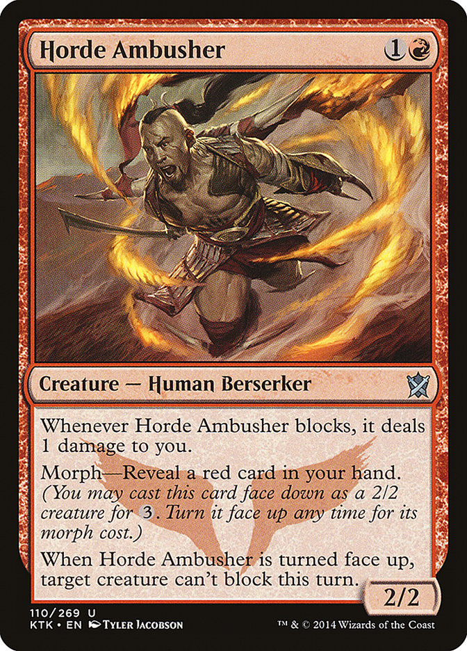 Horde Ambusher [Khans of Tarkir] - Magic: The Gathering - Card Brawlers | Quebec | Canada |