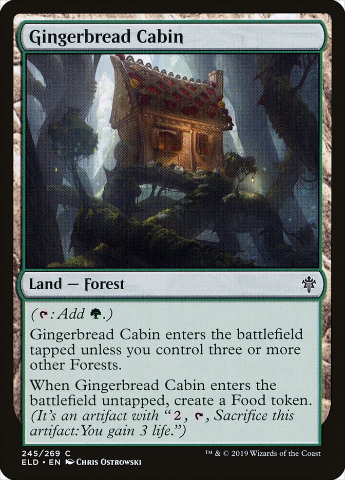 Gingerbread Cabin [Throne of Eldraine] - Magic: The Gathering - Card Brawlers | Quebec | Canada |