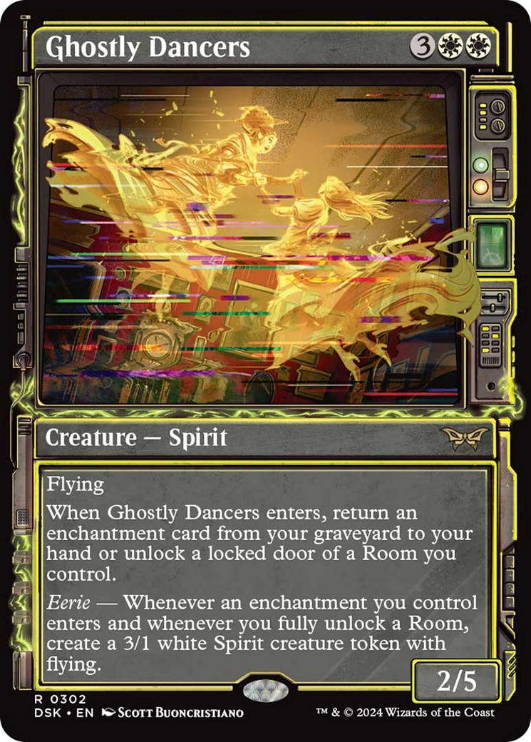 Ghostly Dancers (Showcase) [Duskmourn: House of Horror] - Magic: The Gathering - Card Brawlers | Quebec | Canada |