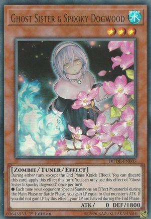 Ghost Sister & Spooky Dogwood [DUDE-EN005] Ultra Rare - Yu-Gi-Oh! - Card Brawlers | Quebec | Canada |