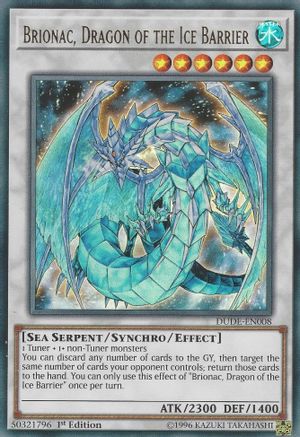 Brionac, Dragon of the Ice Barrier [DUDE-EN008] Ultra Rare - Yu-Gi-Oh! - Card Brawlers | Quebec | Canada |
