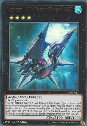 Number 101: Silent Honor ARK [DUDE-EN017] Ultra Rare - Yu-Gi-Oh! - Card Brawlers | Quebec | Canada |