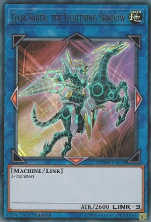 Gaia Saber, the Lightning Shadow [DUDE-EN022] Ultra Rare - Yu-Gi-Oh! - Card Brawlers | Quebec | Canada |