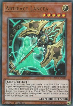 Artifact Lancea [DUDE-EN033] Ultra Rare - Yu-Gi-Oh! - Card Brawlers | Quebec | Canada |