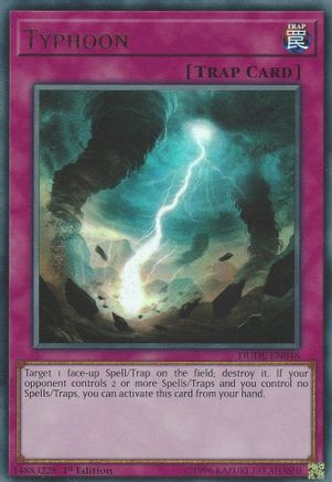 Typhoon [DUDE-EN046] Ultra Rare - Yu-Gi-Oh! - Card Brawlers | Quebec | Canada |