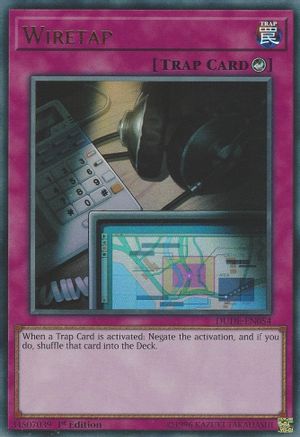 Wiretap [DUDE-EN054] Ultra Rare - Yu-Gi-Oh! - Card Brawlers | Quebec | Canada |
