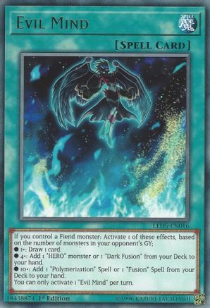 Evil Mind [LED5-EN016] Rare - Yu-Gi-Oh! - Card Brawlers | Quebec | Canada |