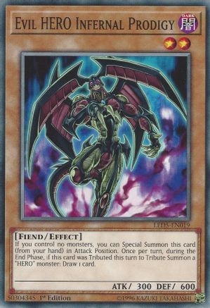 Evil Hero Infernal Prodigy [LED5-EN019] Common