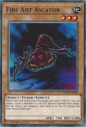 Fire Ant Ascator [LED5-EN030] Common - Yu-Gi-Oh! - Card Brawlers | Quebec | Canada |