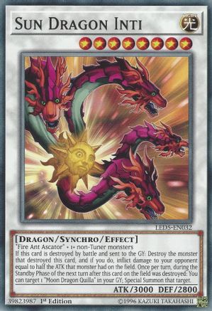 Sun Dragon Inti [LED5-EN032] Common - Yu-Gi-Oh! - Card Brawlers | Quebec | Canada |