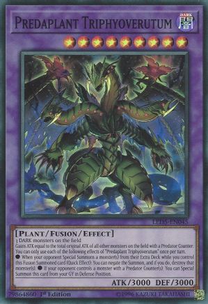 Predaplant Triphyoverutum [LED5-EN045] Super Rare - Yu-Gi-Oh! - Card Brawlers | Quebec | Canada |
