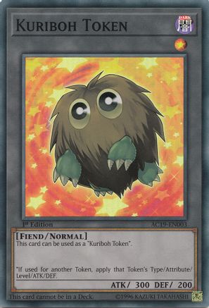 Kuriboh Token [AC19-EN003] Super Rare - Yu-Gi-Oh! - Card Brawlers | Quebec | Canada |
