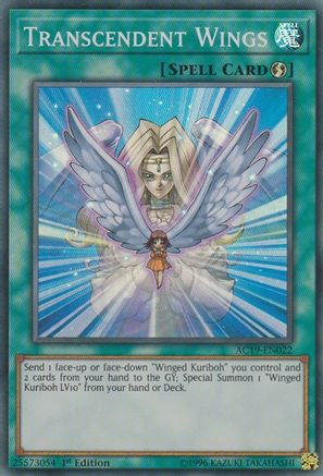Transcendent Wings [AC19-EN022] Super Rare - Yu-Gi-Oh! - Card Brawlers | Quebec | Canada |