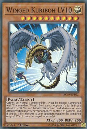 Winged Kuriboh LV10 [AC19-EN023] Super Rare - Yu-Gi-Oh! - Card Brawlers | Quebec | Canada |