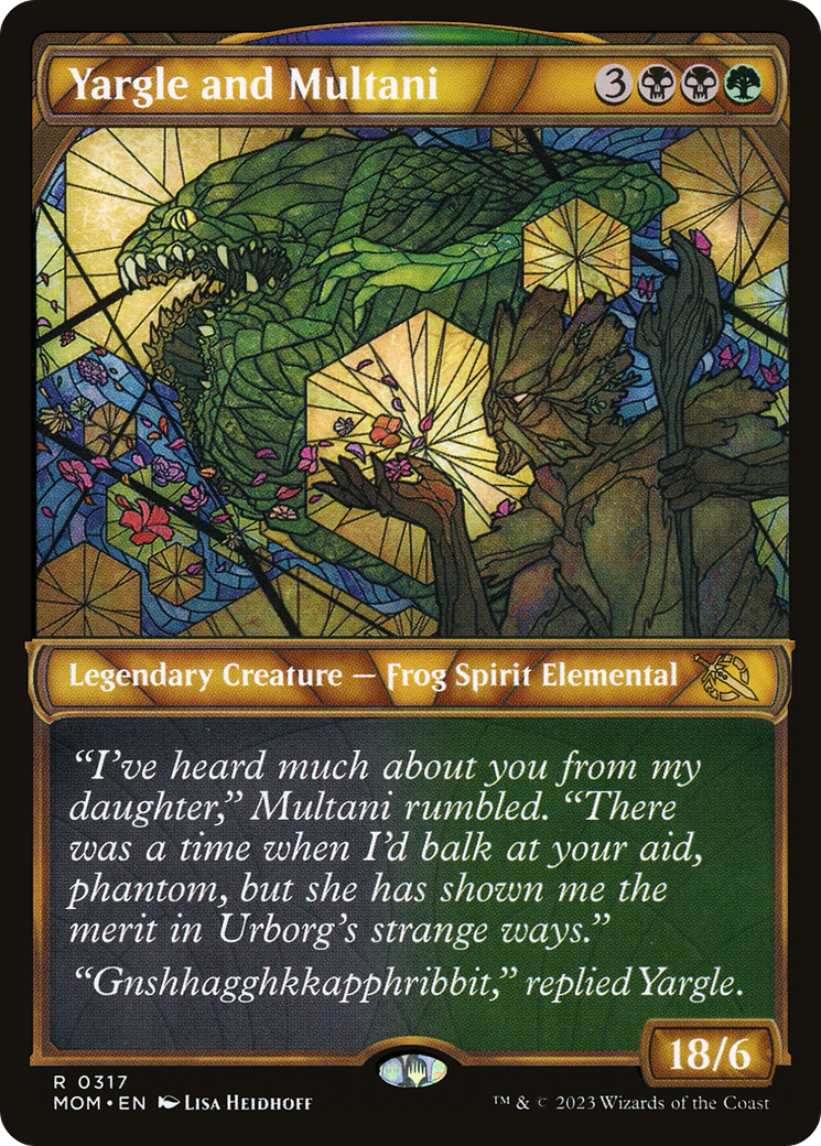 Yargle and Multani (Showcase Planar Booster Fun) [March of the Machine] - Magic: The Gathering - Card Brawlers | Quebec | Canada |