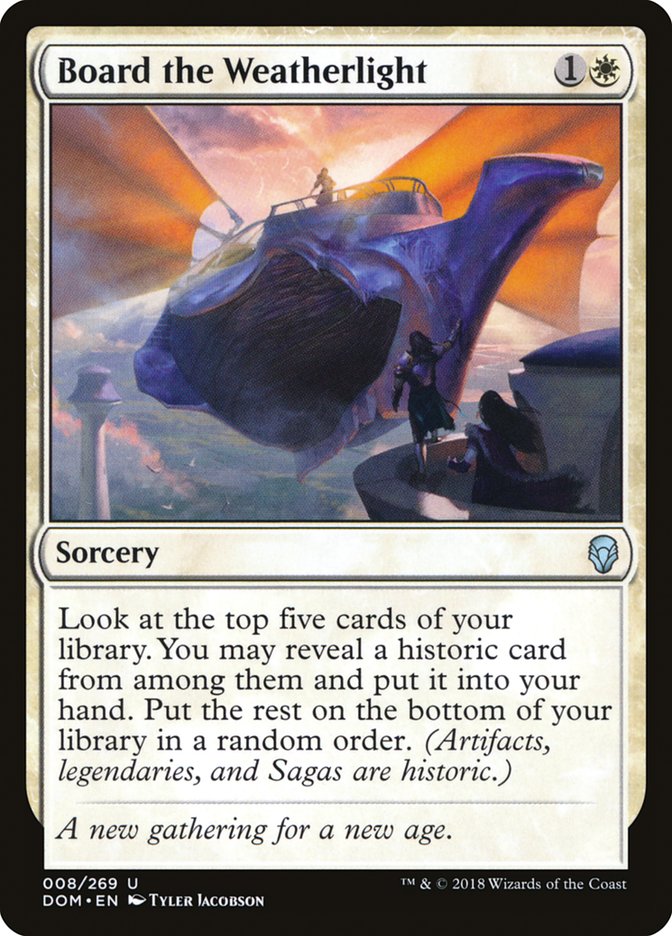 Board the Weatherlight [Dominaria] - Magic: The Gathering - Card Brawlers | Quebec | Canada |