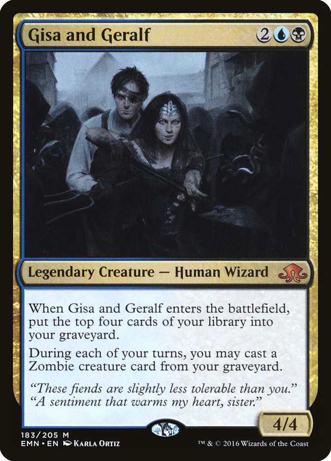 Gisa and Geralf [Eldritch Moon] - Magic: The Gathering - Card Brawlers | Quebec | Canada |