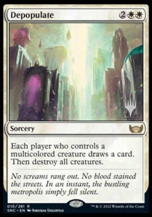 Depopulate (Promo Pack) [Streets of New Capenna Promos] - Magic: The Gathering - Card Brawlers | Quebec | Canada |