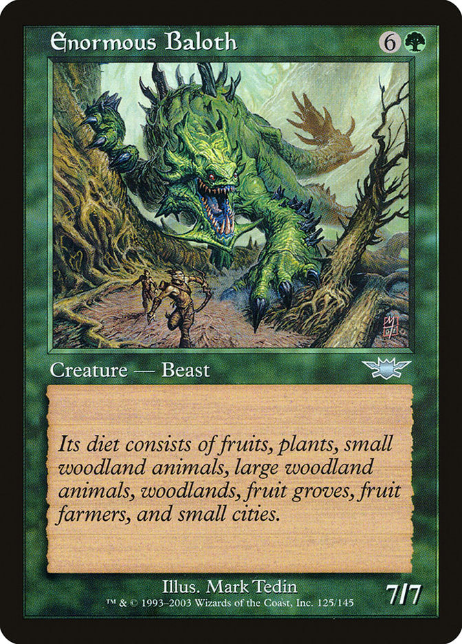 Enormous Baloth [Legions] - Magic: The Gathering - Card Brawlers | Quebec | Canada |
