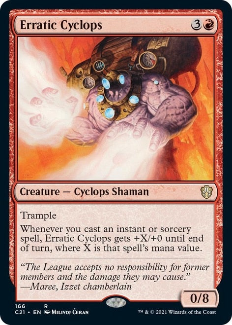 Erratic Cyclops [Commander 2021] - Magic: The Gathering - Card Brawlers | Quebec | Canada |