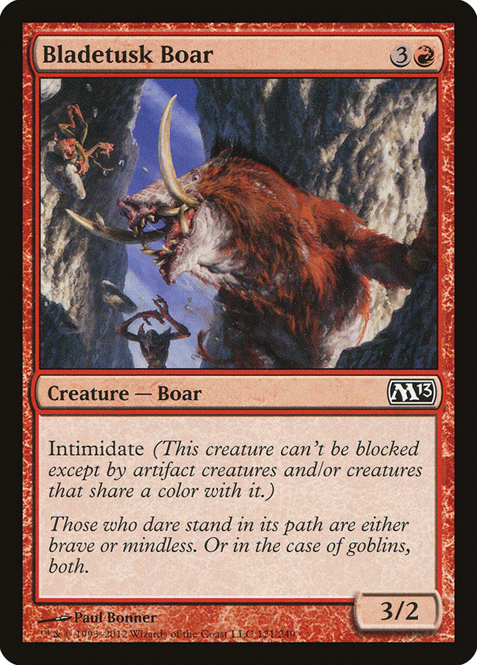 Bladetusk Boar [Magic 2013] - Magic: The Gathering - Card Brawlers | Quebec | Canada |