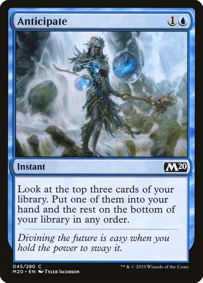 Anticipate [Core Set 2020] - Magic: The Gathering - Card Brawlers | Quebec | Canada |