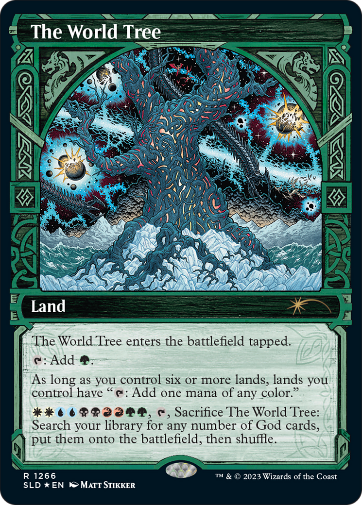 The World Tree (Halo Foil) [Secret Lair Drop Series] - Magic: The Gathering - Card Brawlers | Quebec | Canada |