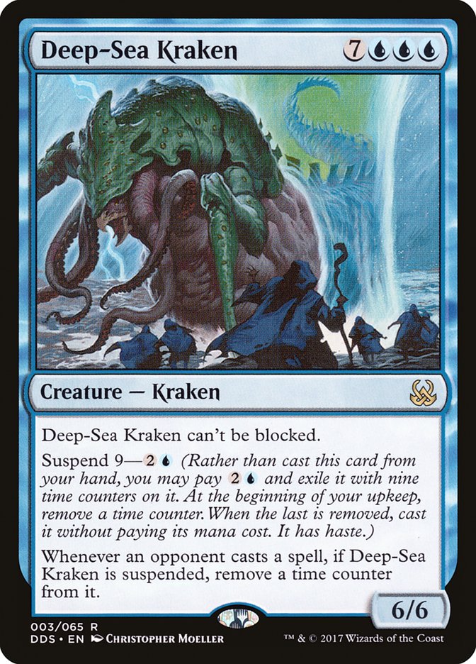 Deep-Sea Kraken [Duel Decks: Mind vs. Might] - Magic: The Gathering - Card Brawlers | Quebec | Canada |