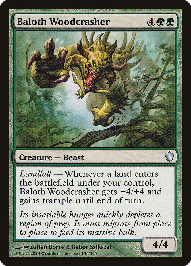 Baloth Woodcrasher [Commander 2013] - Magic: The Gathering - Card Brawlers | Quebec | Canada |