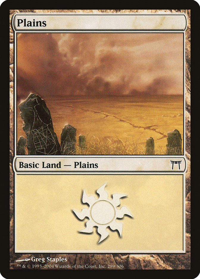 Plains (289) [Champions of Kamigawa] - Magic: The Gathering - Card Brawlers | Quebec | Canada |
